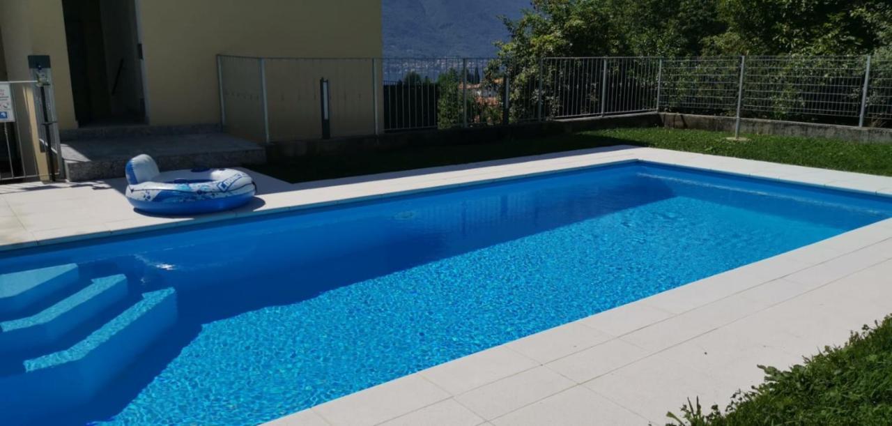 Magic Garden With Jacuzzi-Pool And Luxury Lake Como View Lenno Extérieur photo