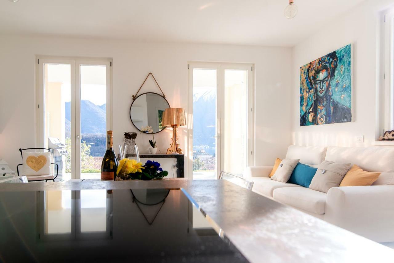 Magic Garden With Jacuzzi-Pool And Luxury Lake Como View Lenno Extérieur photo
